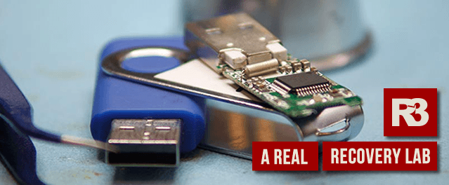 R3 Flash Drive recovery lab