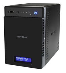NETGEAR RN10400-100EUS ReadyNAS 104 4 Bay Personal Cloud Network Attached Storage