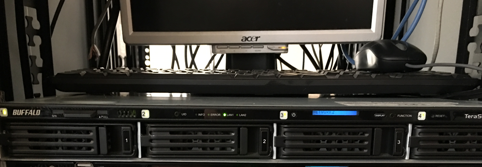 Rack Mounted Buffalo NAS TSRXL LC66 8TB Emergency Recovery