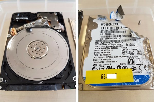 why you not want to open your own hard disk
