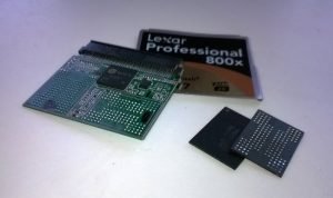two nand flash memory chips